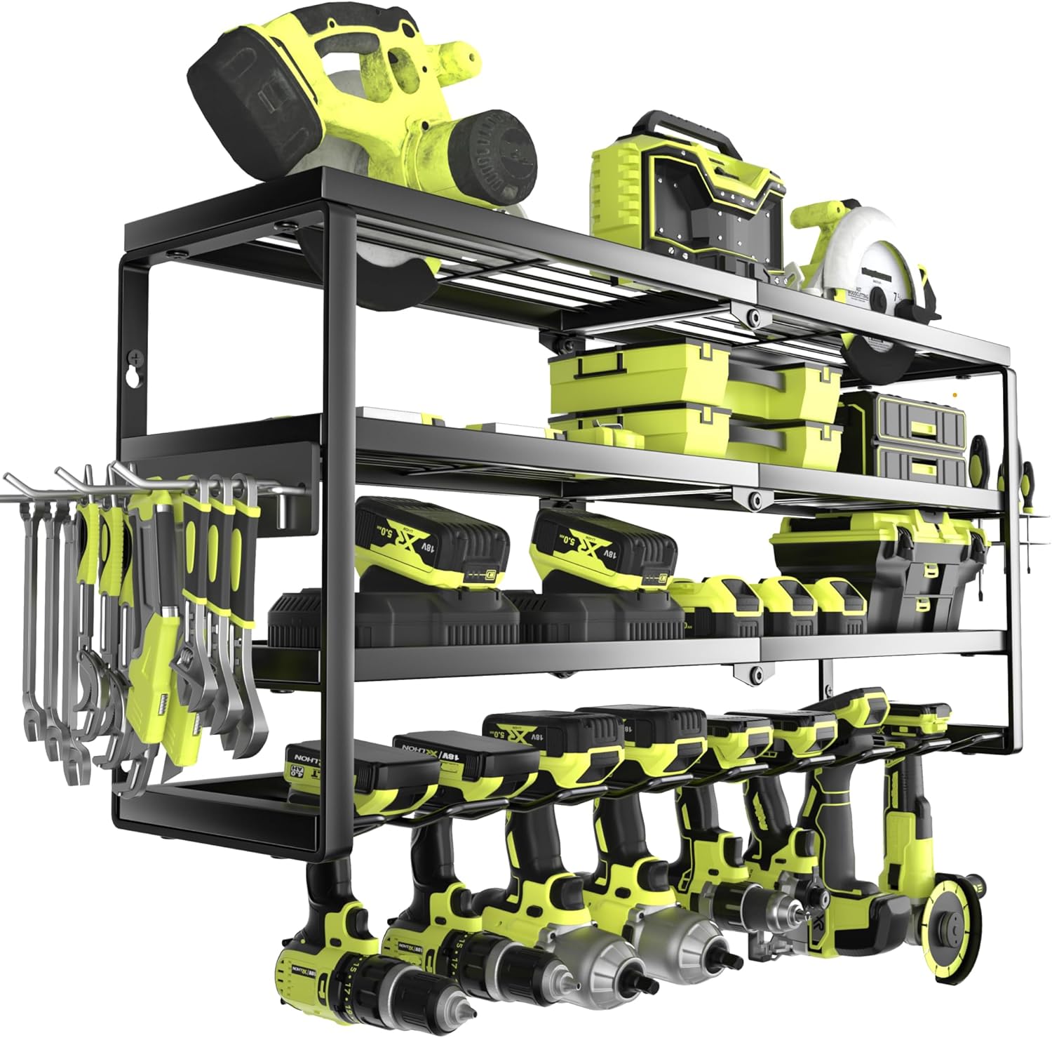 Power Tools Toolstation - Organizador de Herramientas Eléctricas de Pared
