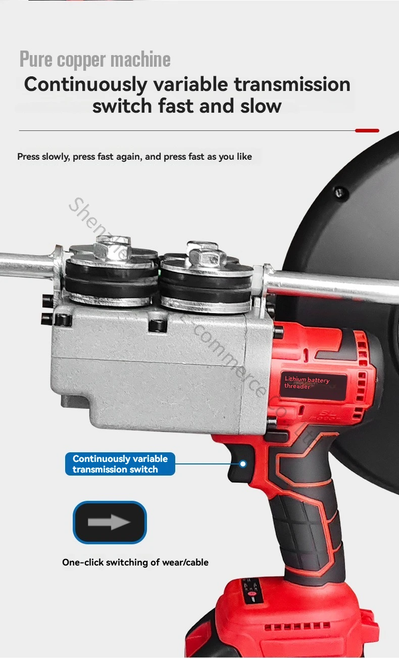 Power Tools Drawing - Máquina Eléctrica para Enhebrar Cables, Herramienta