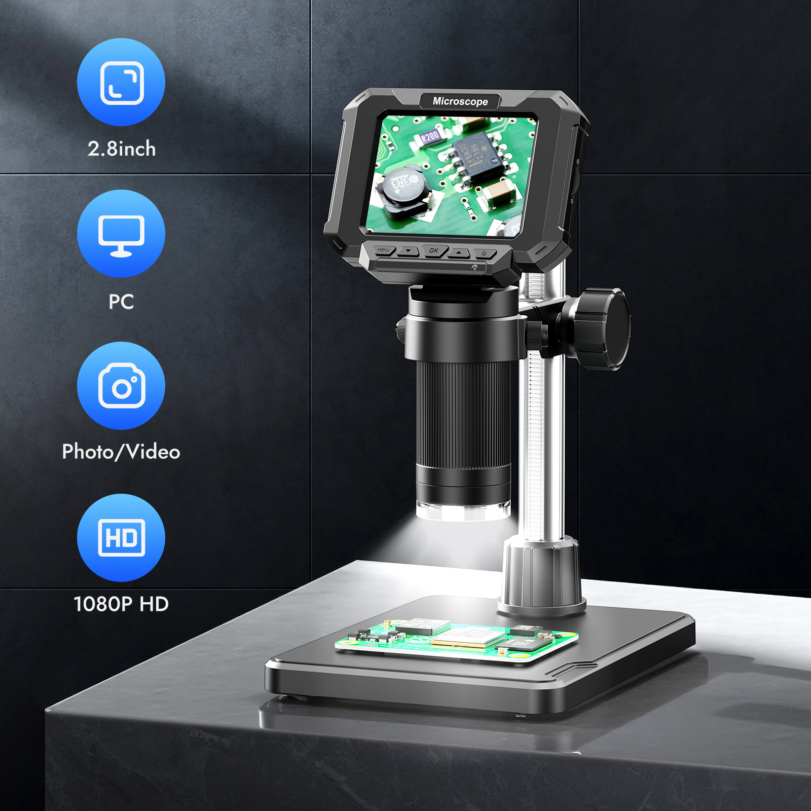 Power Tools For Windows - Microscopio Digital para Monedas de 2.8