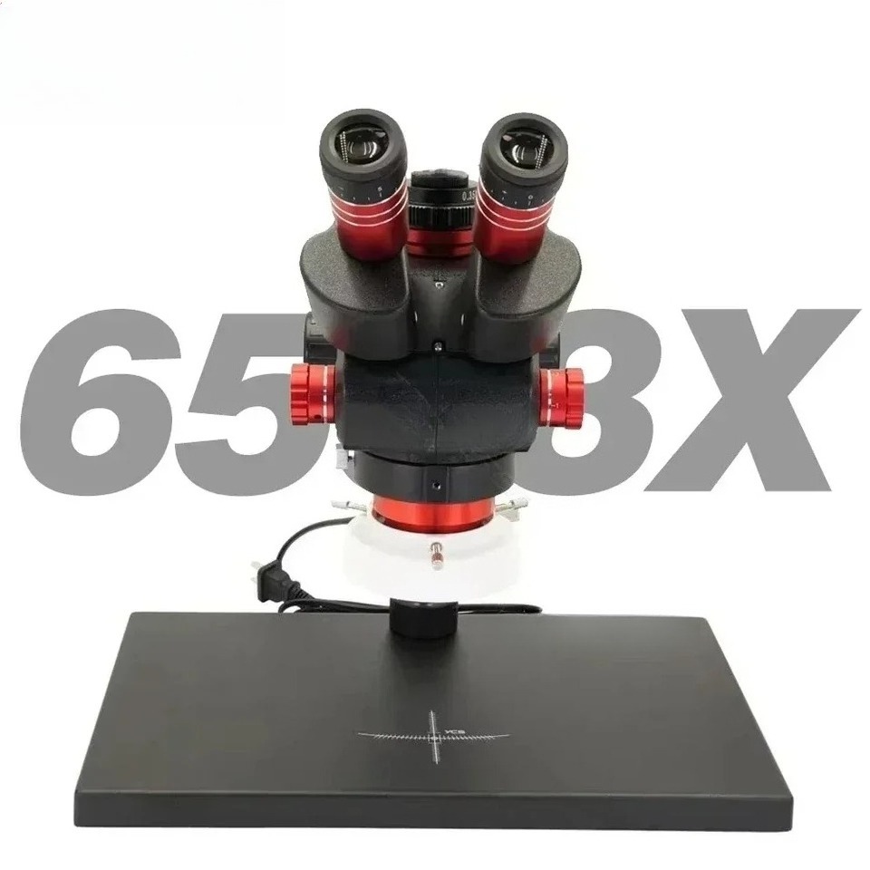 Power Tools Zoom - Microscopio Trinocular YCS 6558X de Alta