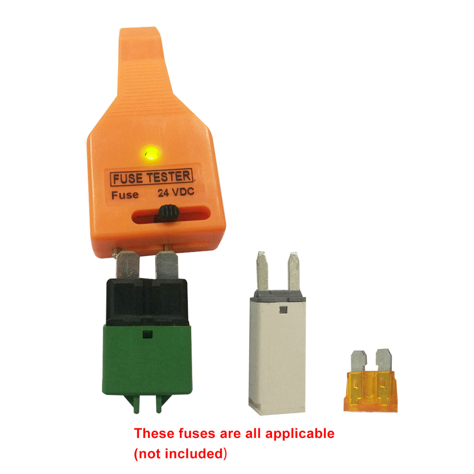 Power Tools In Automotive - Probador de cuchillas automotrices de 24V,