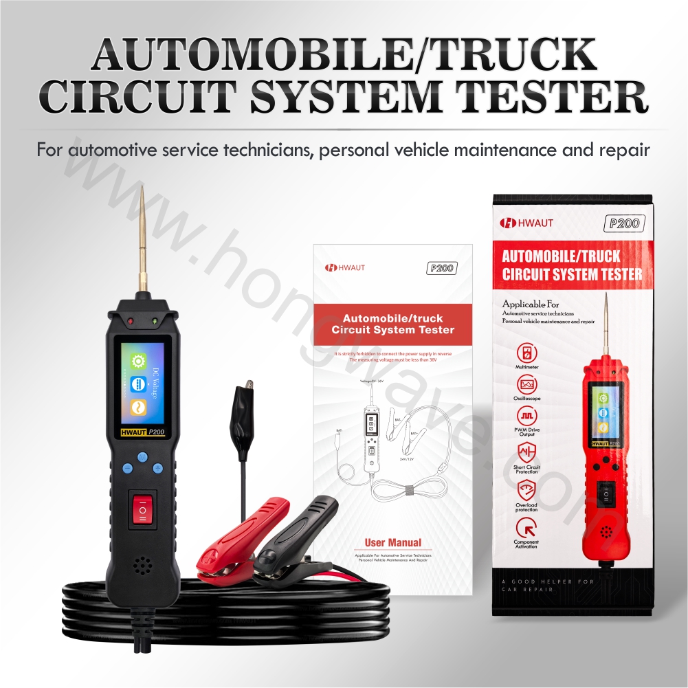 Power Tools In Automotive - HWAUT P200 Probador Inteligente de Circuitos