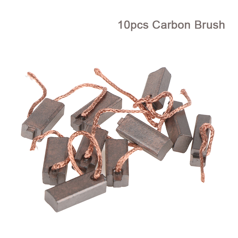 10 Uds. Cepillo de carbón para - Power Tools In Automotive reseña y precio