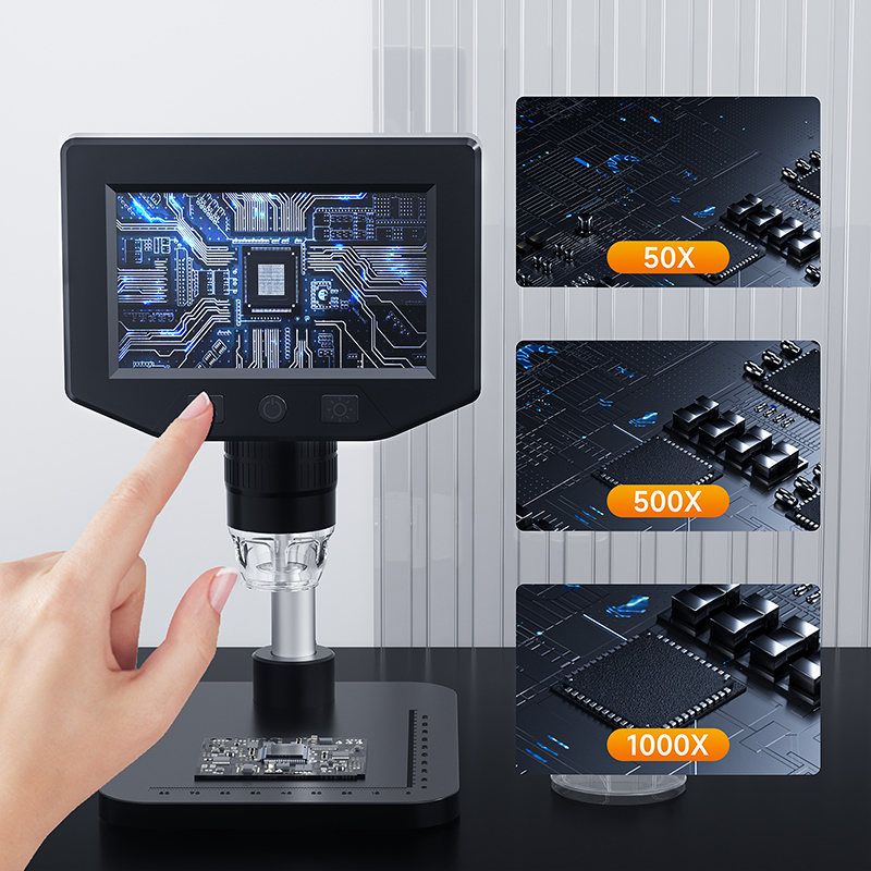 Microscopio LCD de 4.3 Pulgada - Power Tools Zoom reseña y precio