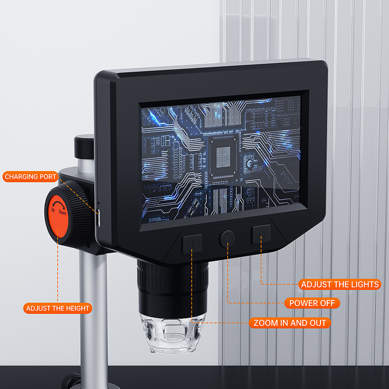 Microscopio LCD de 4.3 Pulgada - Power Tools Zoom reseña y precio