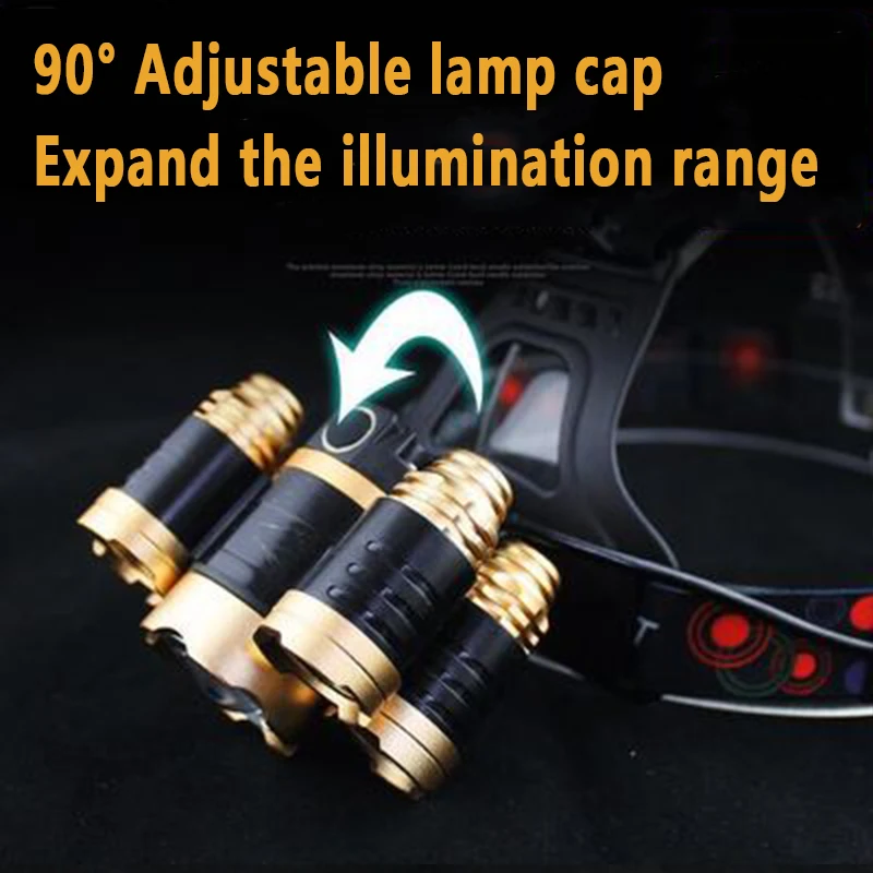 Lámpara de cabeza 5LED T6, lin - Power Tools Zoom reseña y precio