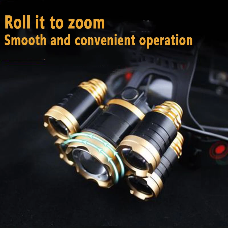 Lámpara de cabeza 5LED T6, lin - Power Tools Zoom reseña y precio