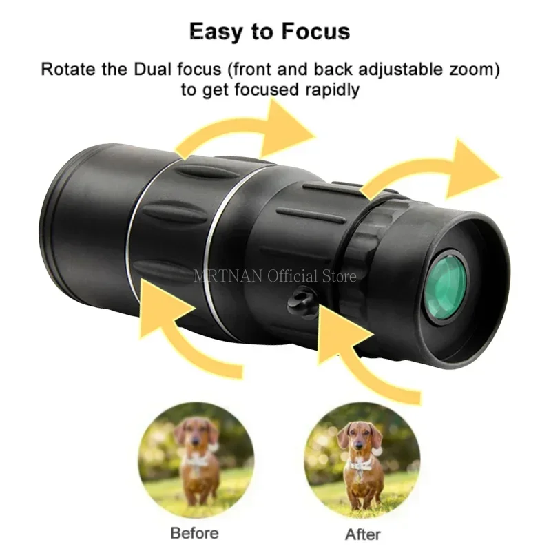Potente telescopio Monocular 4 - Power Tools Zoom reseña y precio