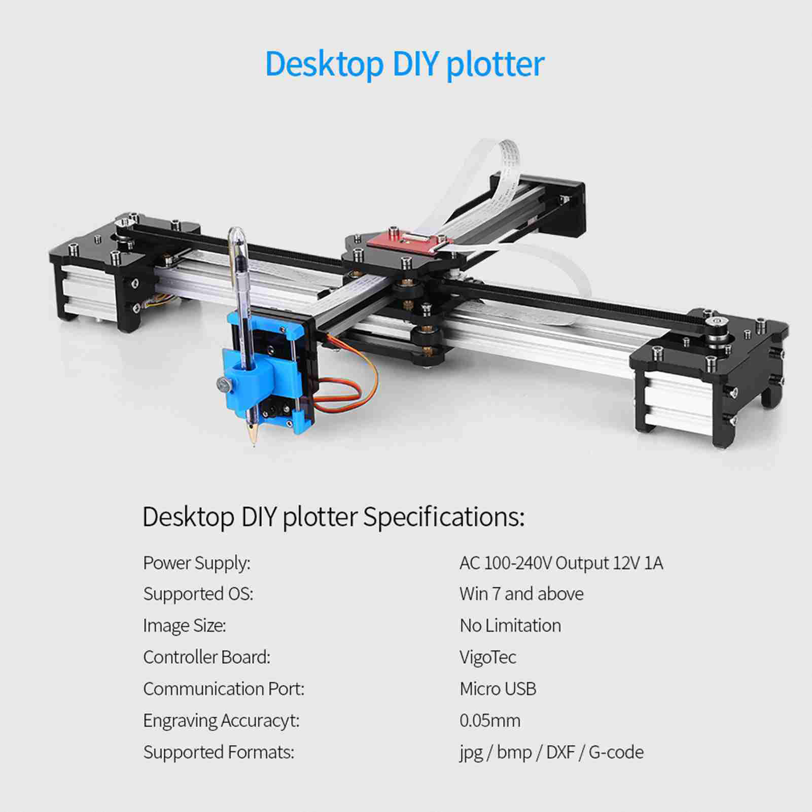 VG-X4 pluma de Plotter ensambl - Power Tools Drawing reseña y precio