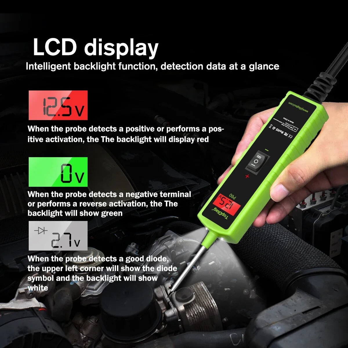 Jdiag P60, Probador de Circuit - Power Tools In Automotive reseña y precio