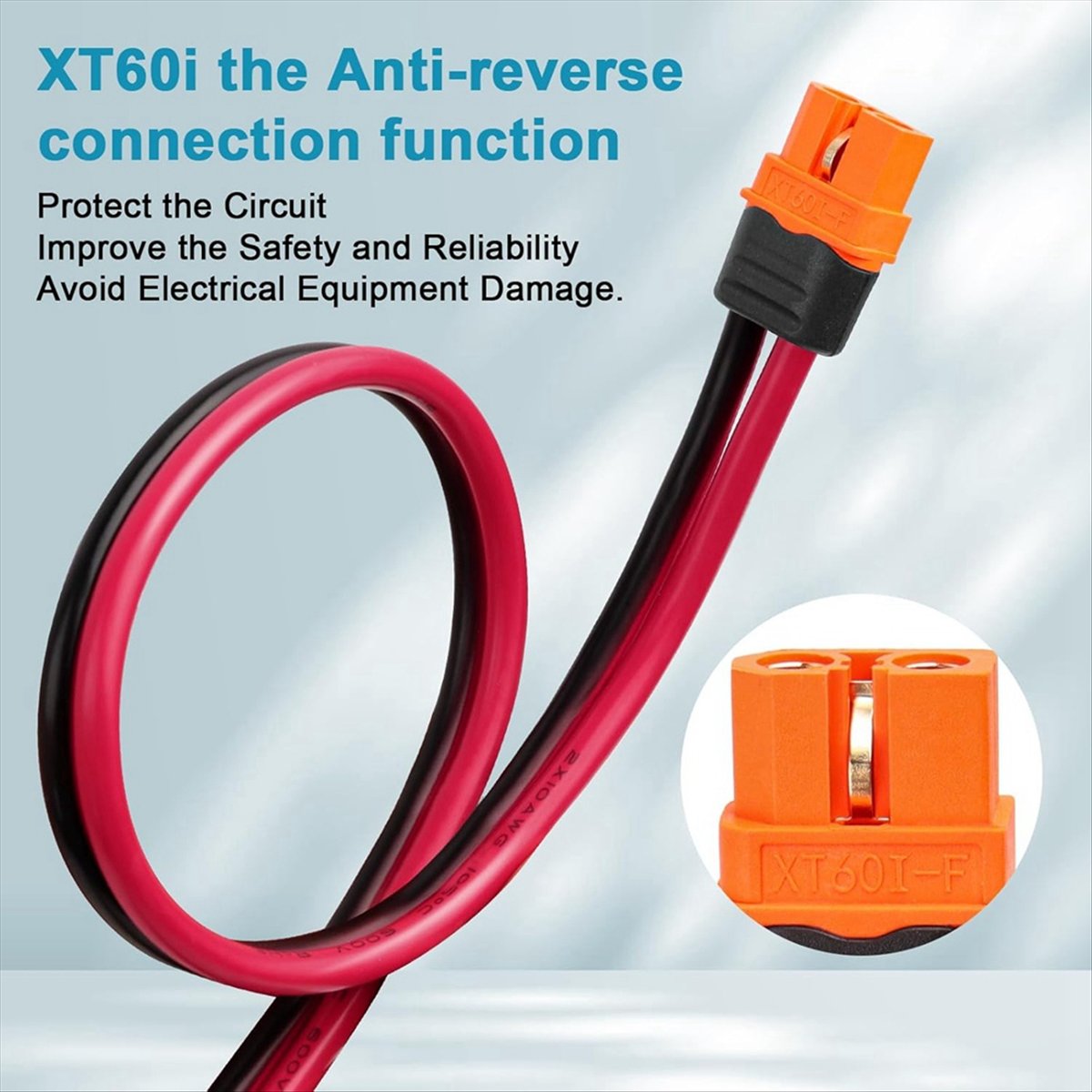 Cable Terminal A78I XT60i a O  - Power Tools Toolstation reseña y precio