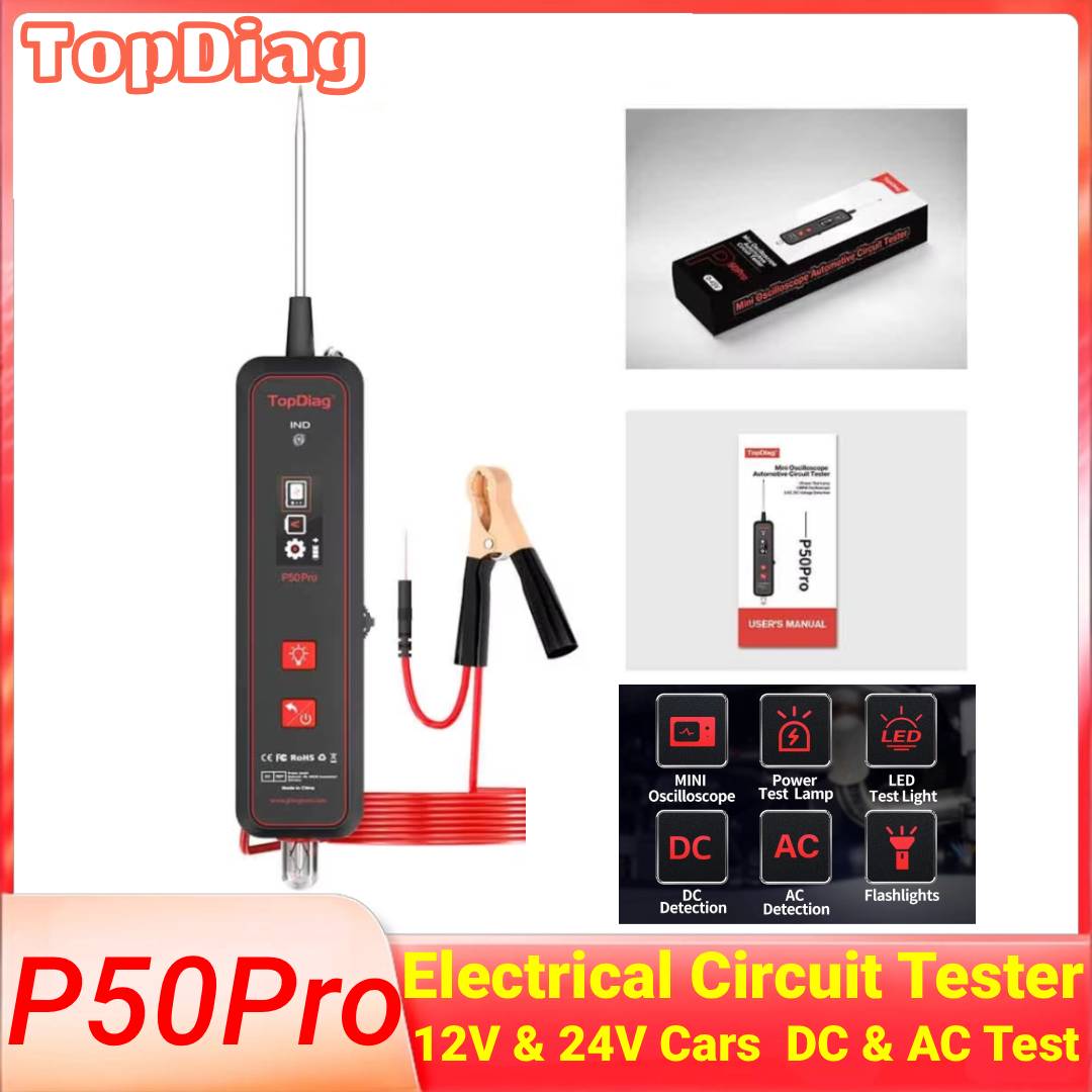 Topdiag P50 Pro probador de ci - Power Tools In Automotive reseña y precio