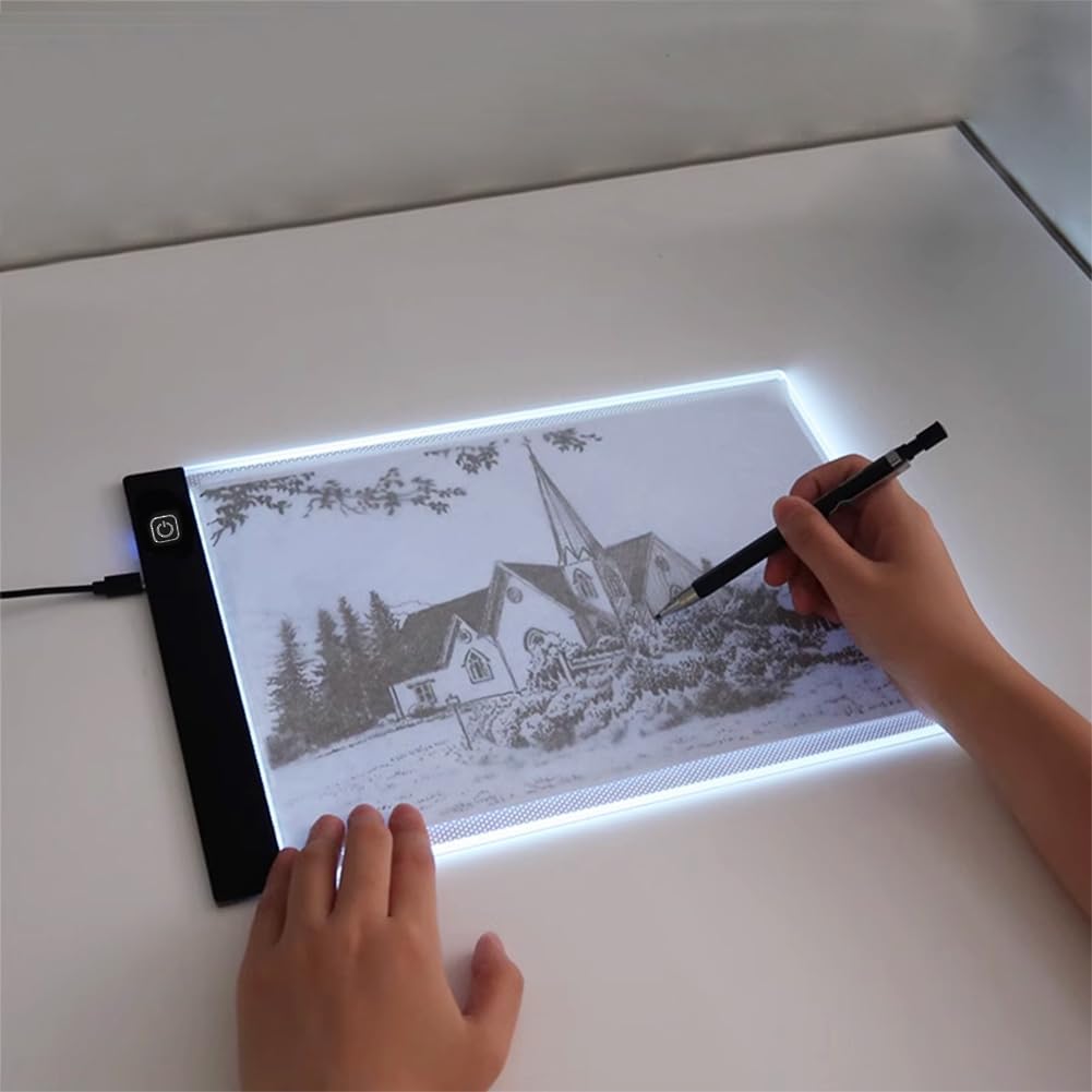 Tablero de Luz LED A5 para Kit - Power Tools Drawing reseña y precio