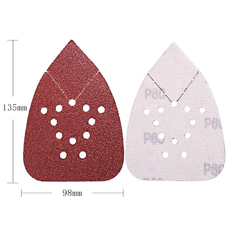 Papel de lija triangular de 12 - Detail Sander Corner reseña y precio