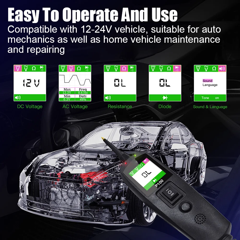 Probador de Circuitos Automotr - Power Tools In Automotive reseña y precio