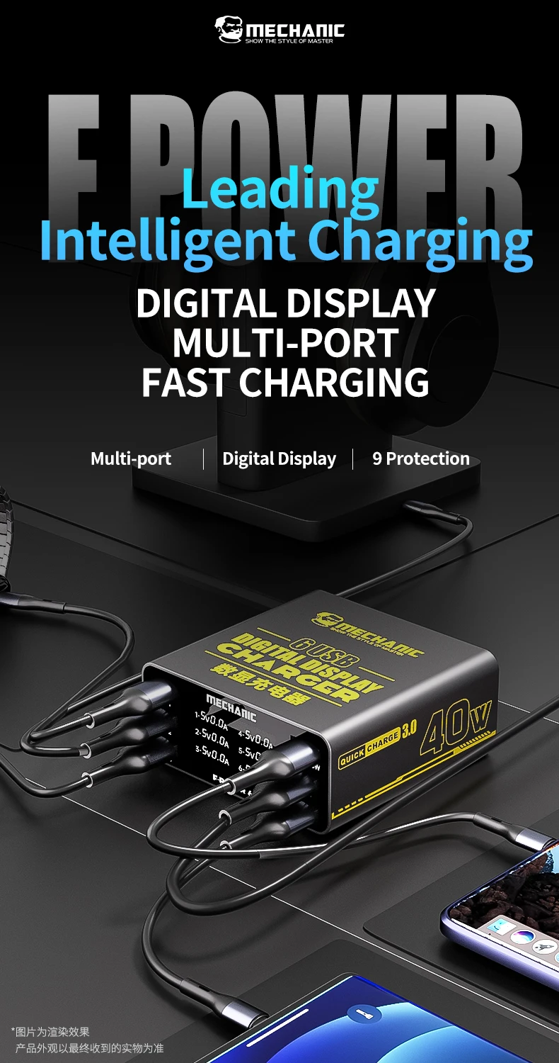 Estación de carga rápida USB m - Power Tools Toolstation reseña y precio
