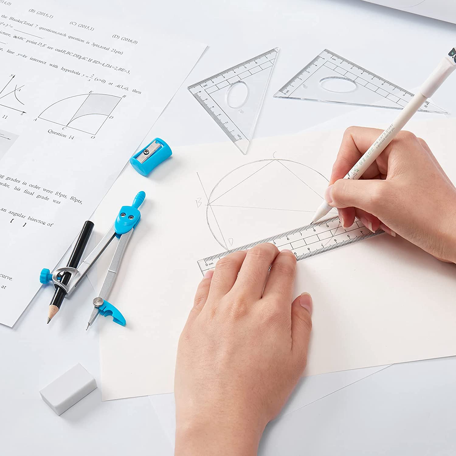 Nuevo juego de geometría muest - Power Tools Drawing reseña y precio